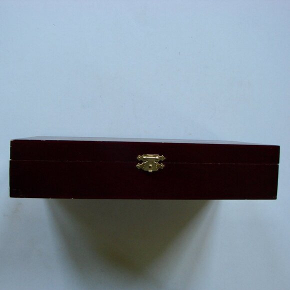 Deadwood Tobacco Co Sweet Jane Empty Wooden Cigar Box Collectible Storage Skull - Picture 4 of 11